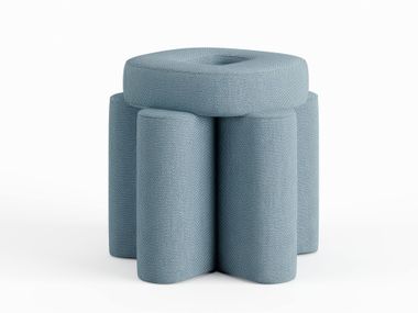 Fabric pouf FOR Hermhaus