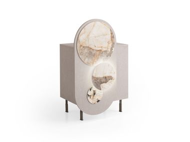 Compact counter with decorative cover COUNTER NUVOLA Hi Retail