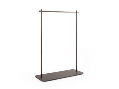 Appendiabiti Autoportante KB Designs – 12 Ganci In Metallo, Finitura Bronzo, Dimensioni 47x47x183 Cm, Design Moderno Per Ingresso - 2