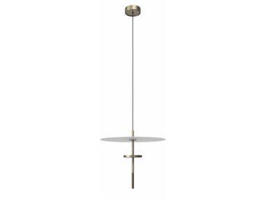 LED Murano glass and metal pendant lamp TREZERO SINGLE Hind Rabii