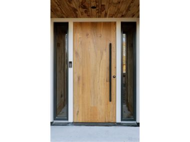 Haustür aus wiederverwendetem Holz ALTHOLZ HAUSTÜREN Historisch Hout