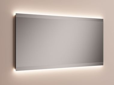Rectangular wall-mounted bathroom mirror with integrated lighting GENT MIR120 Hotbath