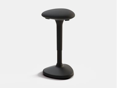 Height-adjustable office stool TAN IBEBI