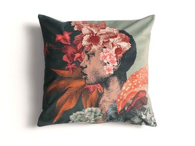 Cuscino quadrato in velluto per divani BOUCAN Ibride