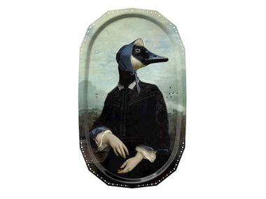 Oval laminate tray ELLIPSE Ibride