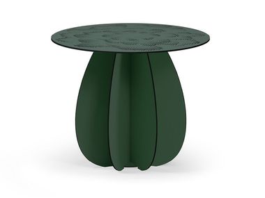 Tavolino alto rotondo in HPL GARDENIA Ibride