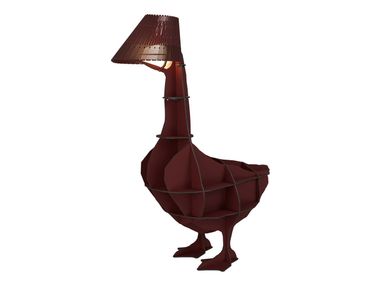 LED HPL floor lamp with USB JUNON Ibride