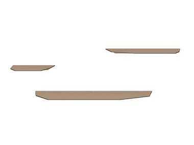 HPL wall shelf LA VOIE D'HORACE Ibride