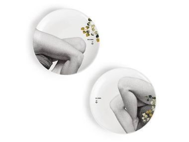 Service d'assiettes en céramique PARNASSE AUTOMNE Ibride