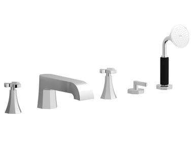 IB, BELMONDO BT396 Rubinetto bordo vasca da incasso con doccetta