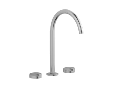 IB, CA390 Miscelatore per lavabo a 3 fori da piano con scarico automatico