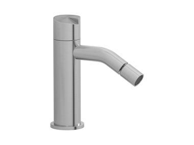 Miscelatore per bidet da piano monoforo in acciaio CAKE CA220 IB