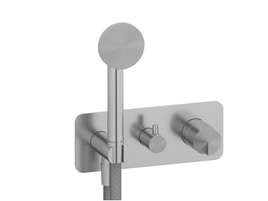 IB, CAKE CA313/CA314 Miscelatore per doccia idroprogressivo in acciaio con doccetta