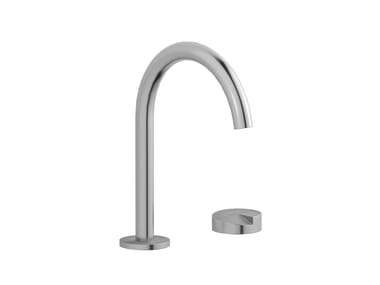 IB, CAKE CA394 Miscelatore per lavabo a 2 fori da piano in acciaio