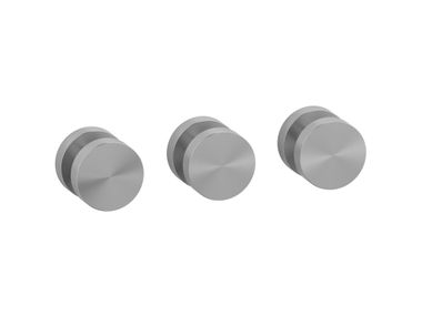Set doccia a 3 fori in acciaio con deviatore TOTEM TO410 IB