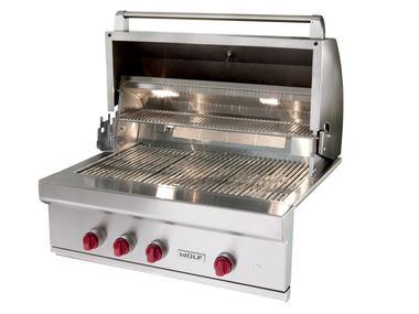 Barbecue a gas in acciaio inox ICBOG36 Wolf