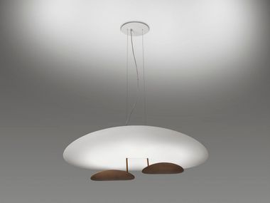 LED dimmable aluminium pendant lamp MASAI ICONE