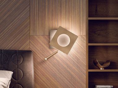 Aluminium ceiling lamp PETRA ICONE
