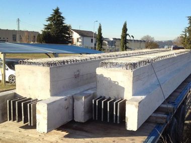 Mixed beam and pillar BEAM CA - CAP IDB