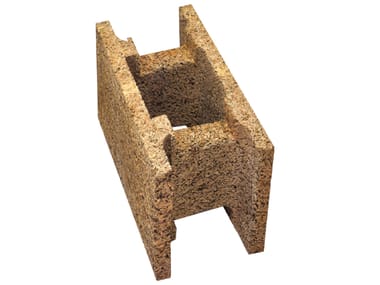 Thermal wood-concrete block IL 22