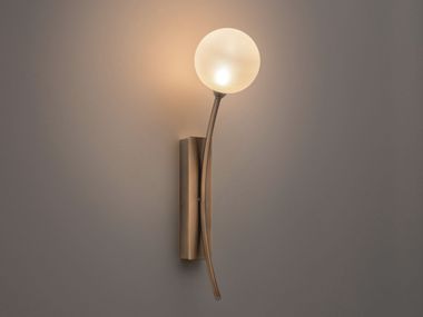 LED sandblasted glass wall lamp PENÉLOPE W1 ILFARI