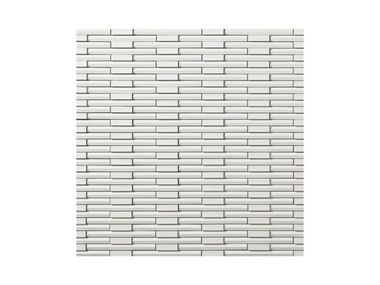 Indoor/outdoor ceramic 3D Wall Cladding RHYTHMIC II INAX