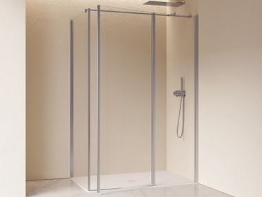 Shower cabin with hinged door CLAIRE DESIGN INDA®