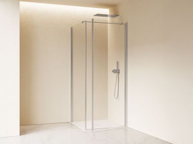 Shower cabin with hinged door CLAIRE DESIGN INDA®