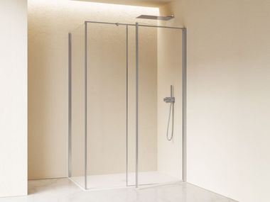 Cabina de ducha con puerta batiente CLAIRE DESIGN INDA®