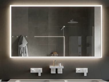 Bathroom mirror with integrated lighting PIRANO +