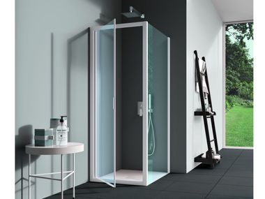 Shower cabin with hinged door RAPID INDA®