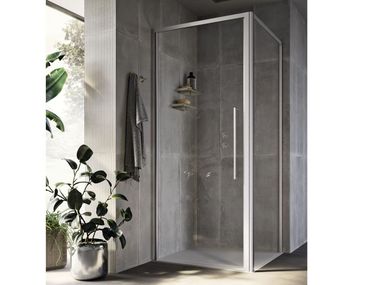 Shower cabin with hinged door TRENDY DESIGN INDA®