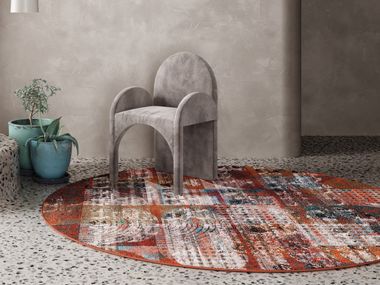 Polyamide rug INDECIPHERABLE INK.RUGS