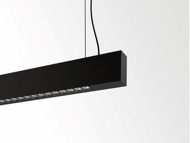 Aluminium linear lighting profile for LED modules INFORM SQ+ Deltalight