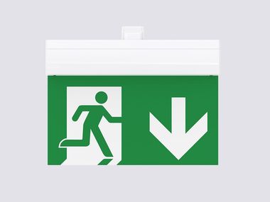 Luminaire de sécurité LED signalétique en polycarbonate HP330 INIM