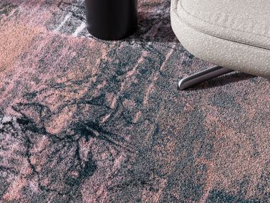 Polyamide rug GROUNDED INK.RUGS