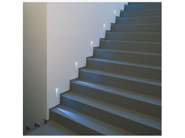 INLET LED wall-mounted steplight By Deltalight
