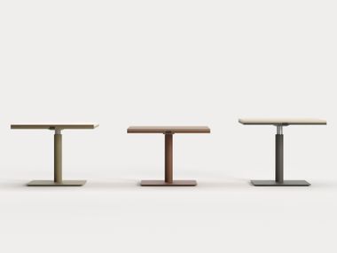 Height-adjustable wooden office desk MAGGIOLINA IOC project partners