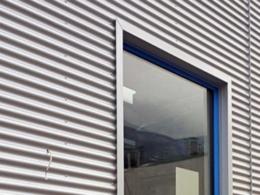 Aluminium Panel for facade Corrugated sheets IOROI
