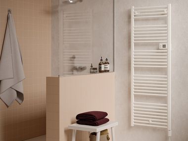 Electric steel decorative radiator FLÈCHE E-CENTRAL IRSAP