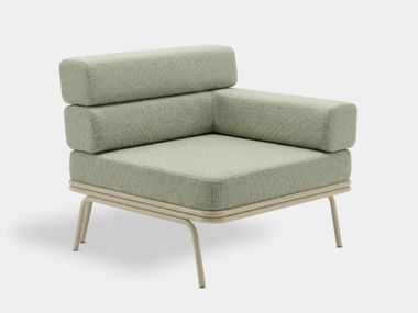 Sofá modular de tecido ONA ISIMAR