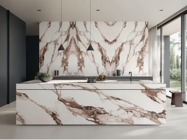 ITALSTONE, CALACATTA PRESTIGIO Pavimento/rivestimento antibatterico in gres porcellanato