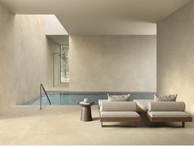 ITALSTONE, CALCIS CREMA Pavimento/rivestimento antibatterico in gres porcellanato