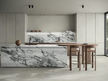 ITALSTONE, CORCHIA NERO Pavimento/rivestimento antibatterico in gres porcellanato