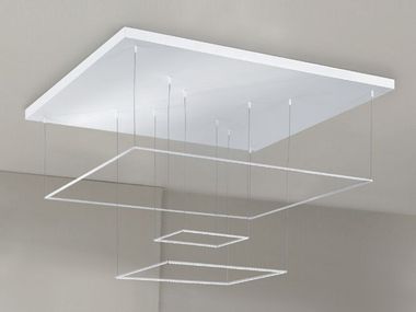 LED aluminium pendant lamp CORNICE ICONE