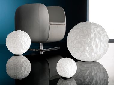 Blown glass table lamp / floor lamp EMISFERO ICONE