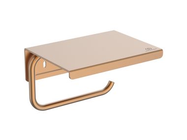 Porte-rouleau en aluminium avec étagère ALU+ - BD592 Ideal Standard