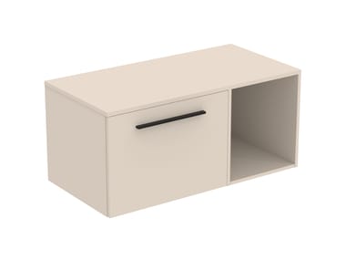 Ideal Standard, I.LIFE B T5754 Mobile lavabo in legno con pensile