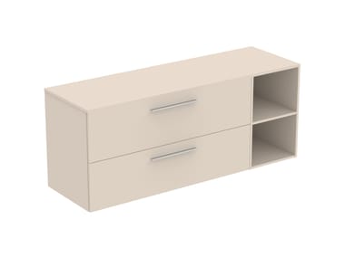 Ideal Standard, I.LIFE B T5765 Mobile lavabo in legno con pensile