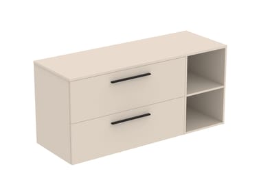 Ideal Standard, I.LIFE B T5760 Mobile lavabo in legno con pensile